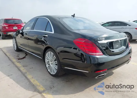 2016 Mercedes-Benz S 550 z USA, uszkodzony, nr VIN WDDUG8CB1GA263505
